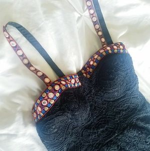 Little black lacey dress